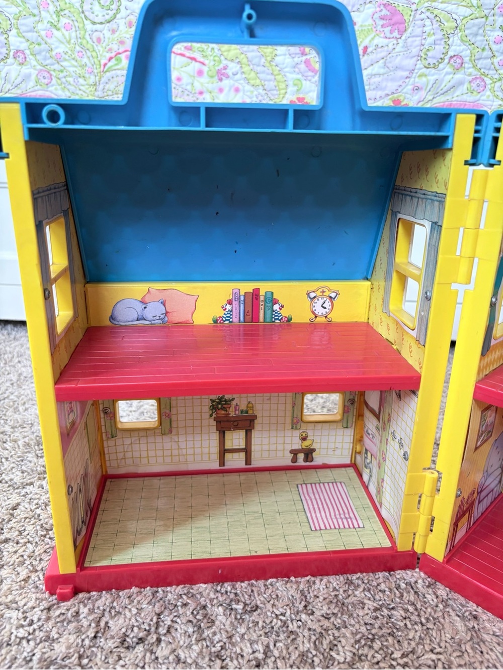 Vintage Illco Sesame Street Nursery Playhouse Set 1990s - Picture 12 of 13